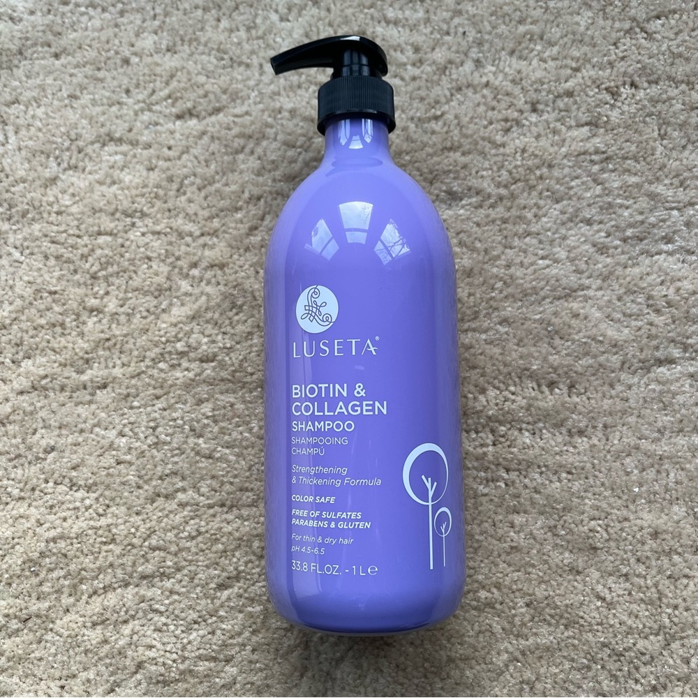 NEW Luseta Biotin & Collagen Shampoo - 33.8 Fl. Oz. - Strengthening Conditioning